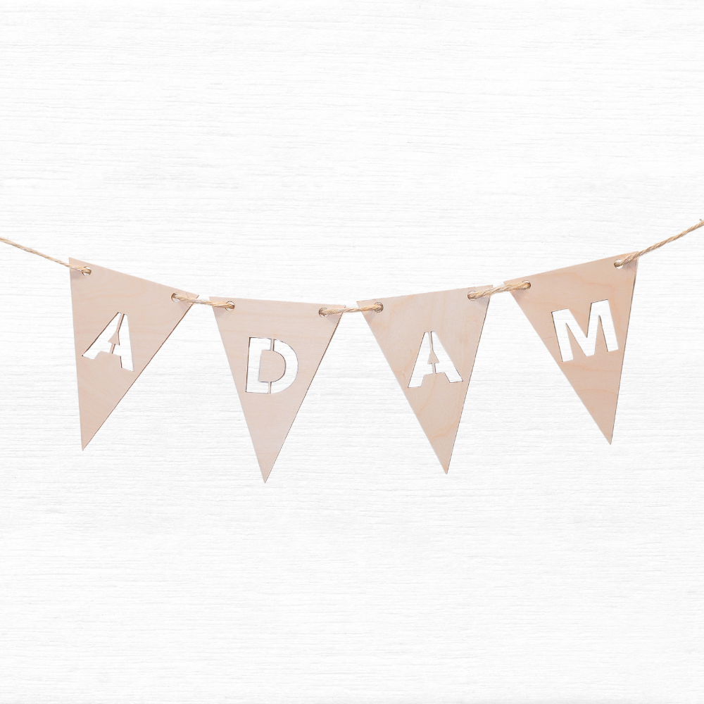  Personalized  pennants banner