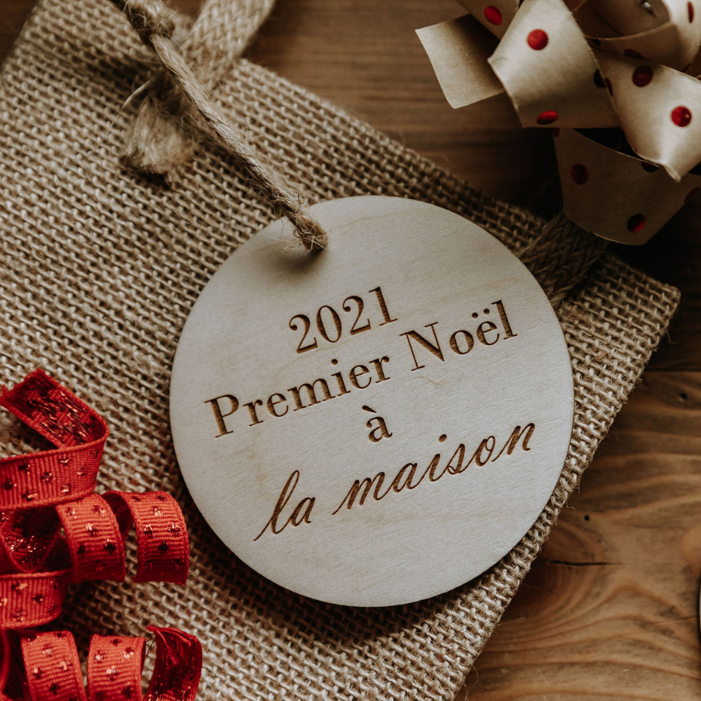 Personalized "First Christmas" Ornament