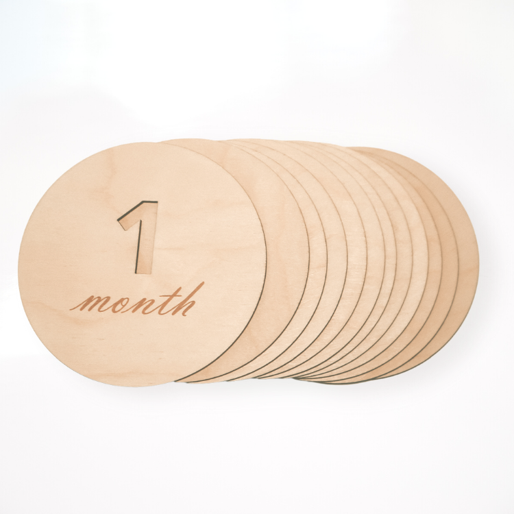 "Cut-out" Monthly discs set