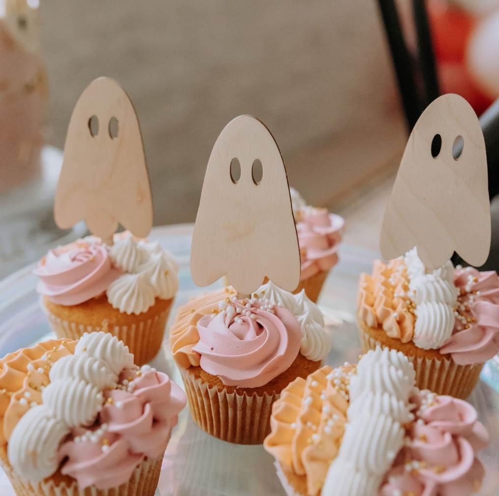 Petit cake topper fantôme