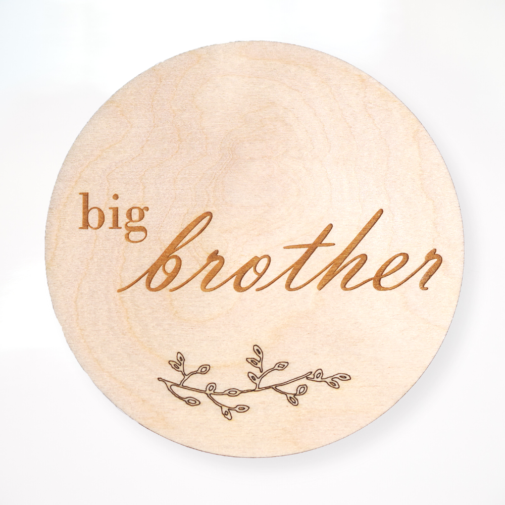 "Big brother/big sister" pastille